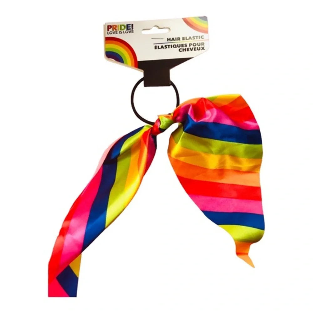 2pack‎ PRIDE rainbow headband head wrap hair scarf elastic hair accessories FREE
